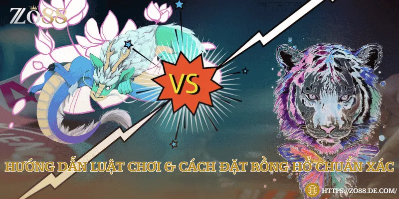 Người tham gia Rồng Hổ cần đặt cược vào 1 trong 3 cửa Rồng - Hổ - Hòa