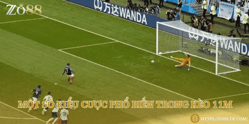 Một số kiểu cược thường gặp khi chơi kèo penalty 